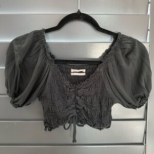 Urban outfitters size XS black crop top